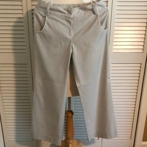 Sharagano stripe pants size 6